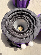 crystal singing bowl set carrying cases with handles for storage and travel