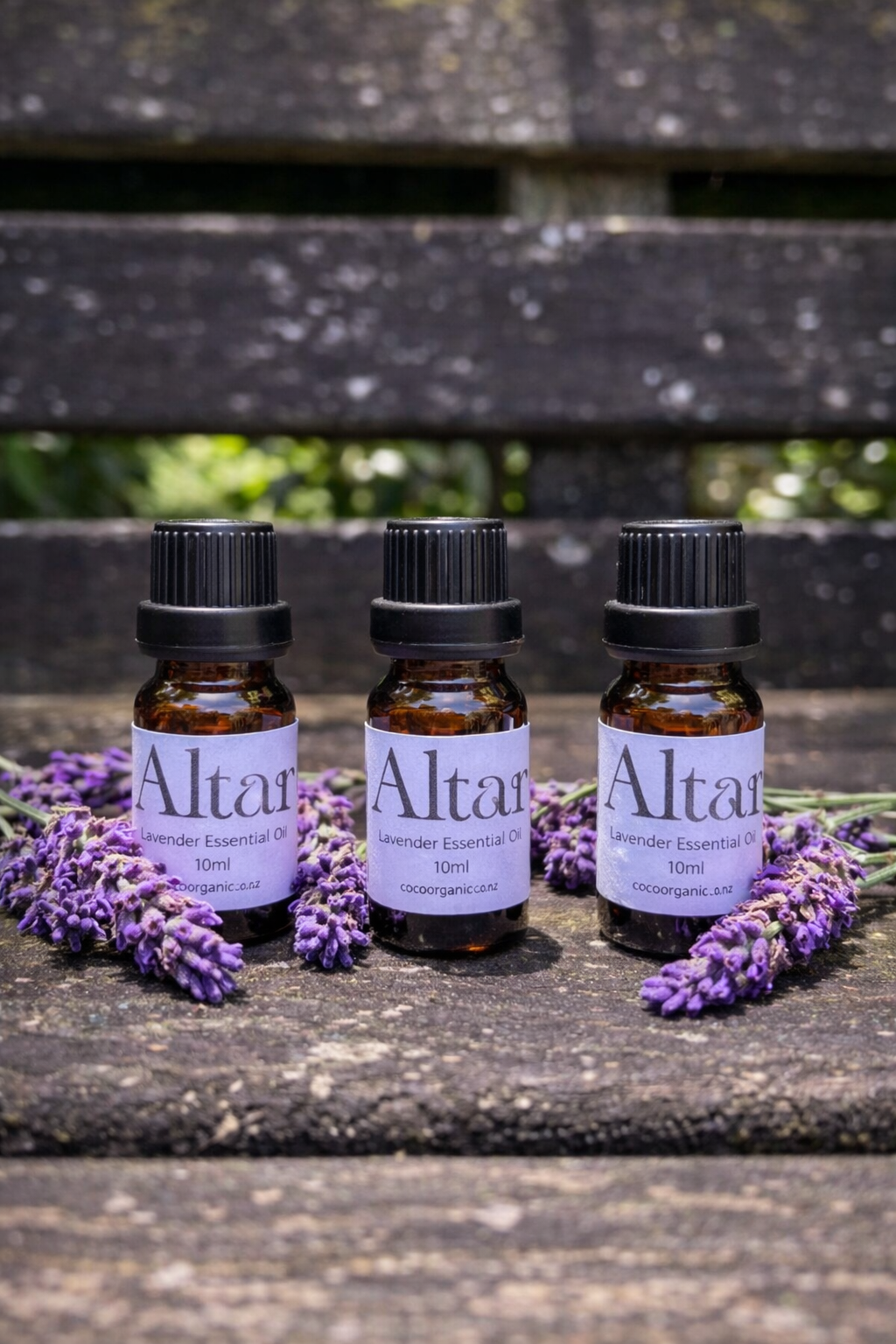 Lavender Essential Oil in a bottle