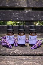 Lavender Essential Oil in a bottle