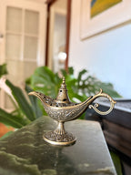 Decorative bronze incense stone holder with intricate design, perfect for creating a serene atmosphere.