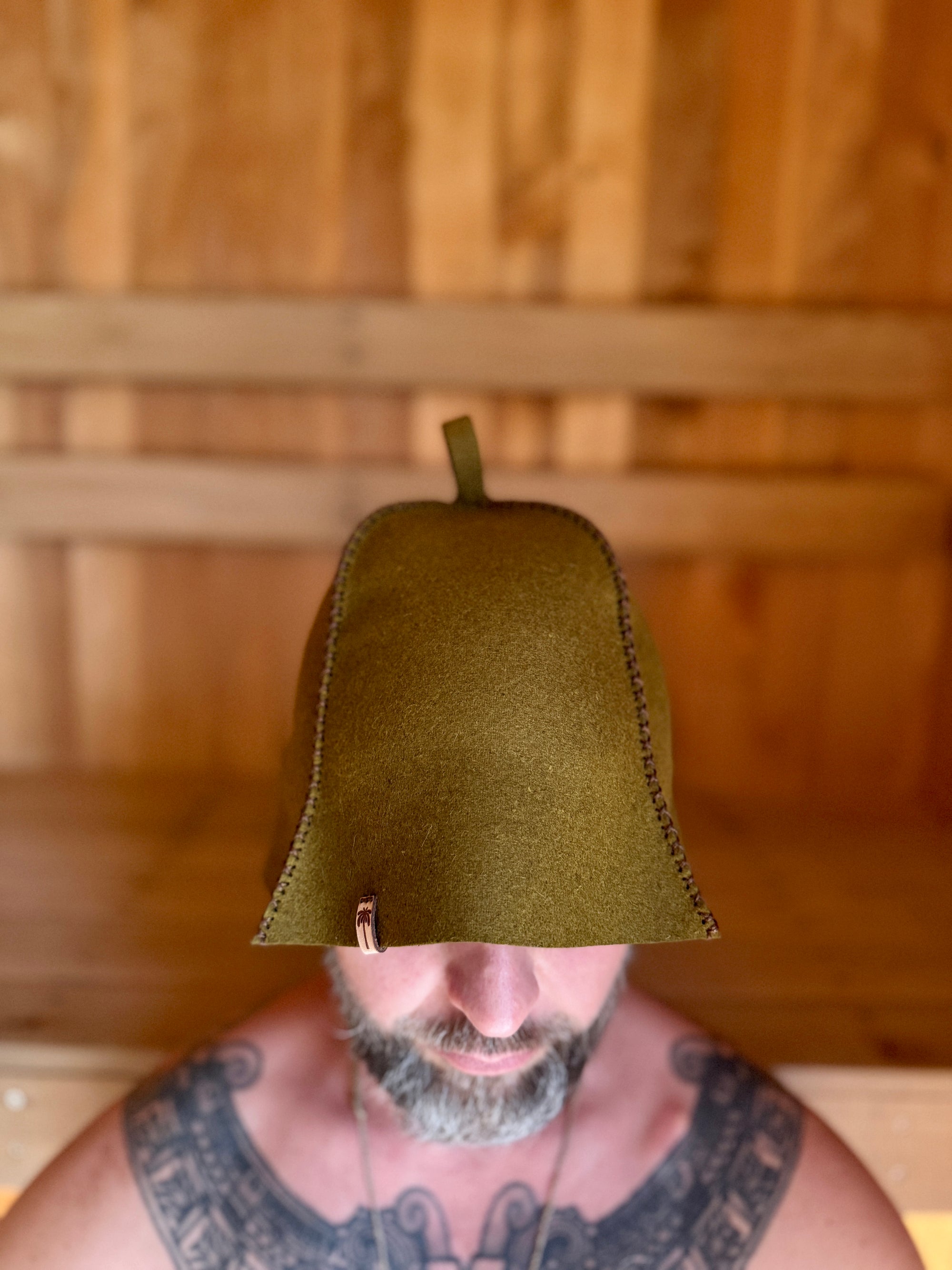 Sauna Hat NZ Wool - Handmade – Green Design