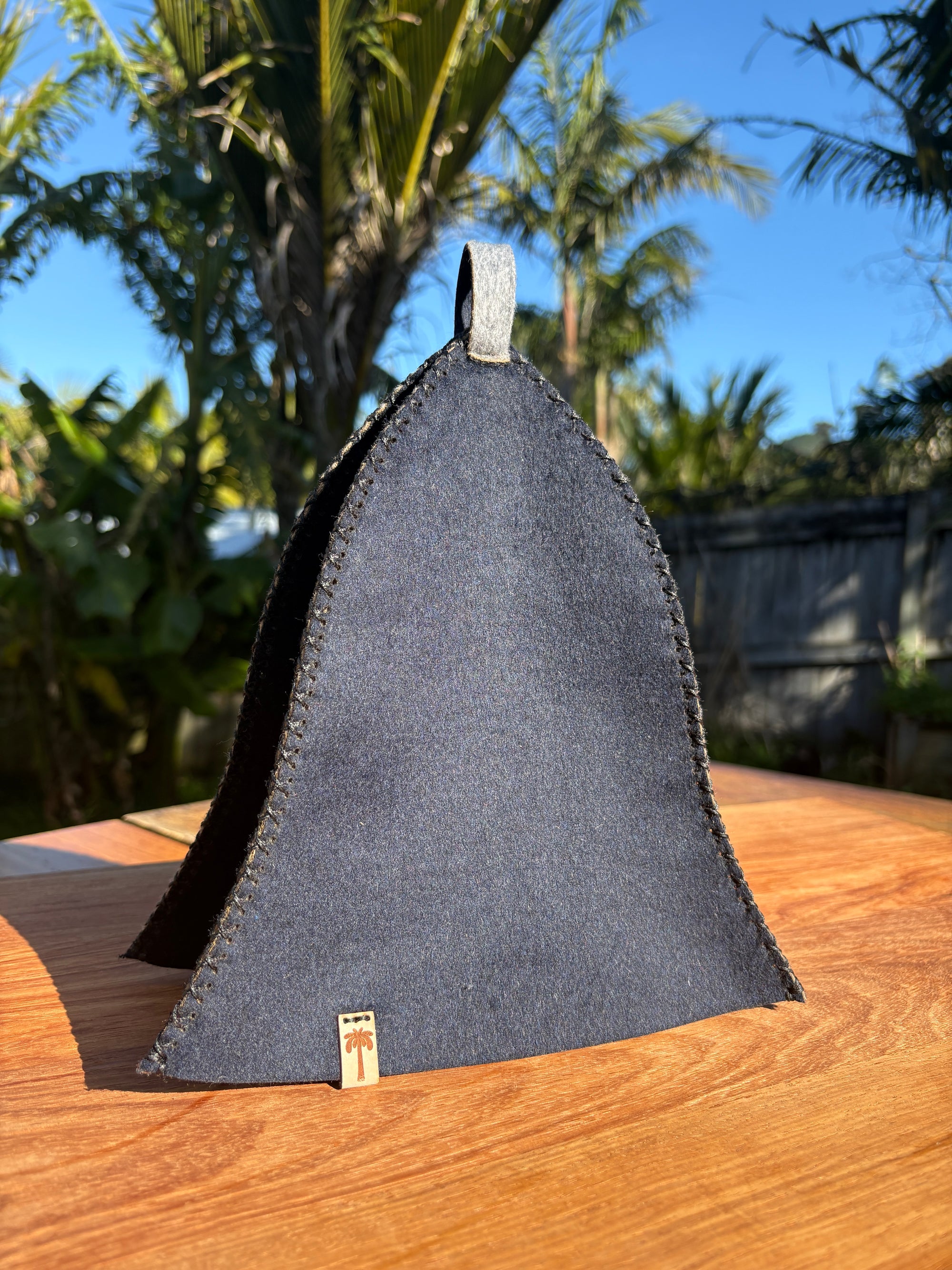 Sauna Hat -NZ Wool Premium - Azul