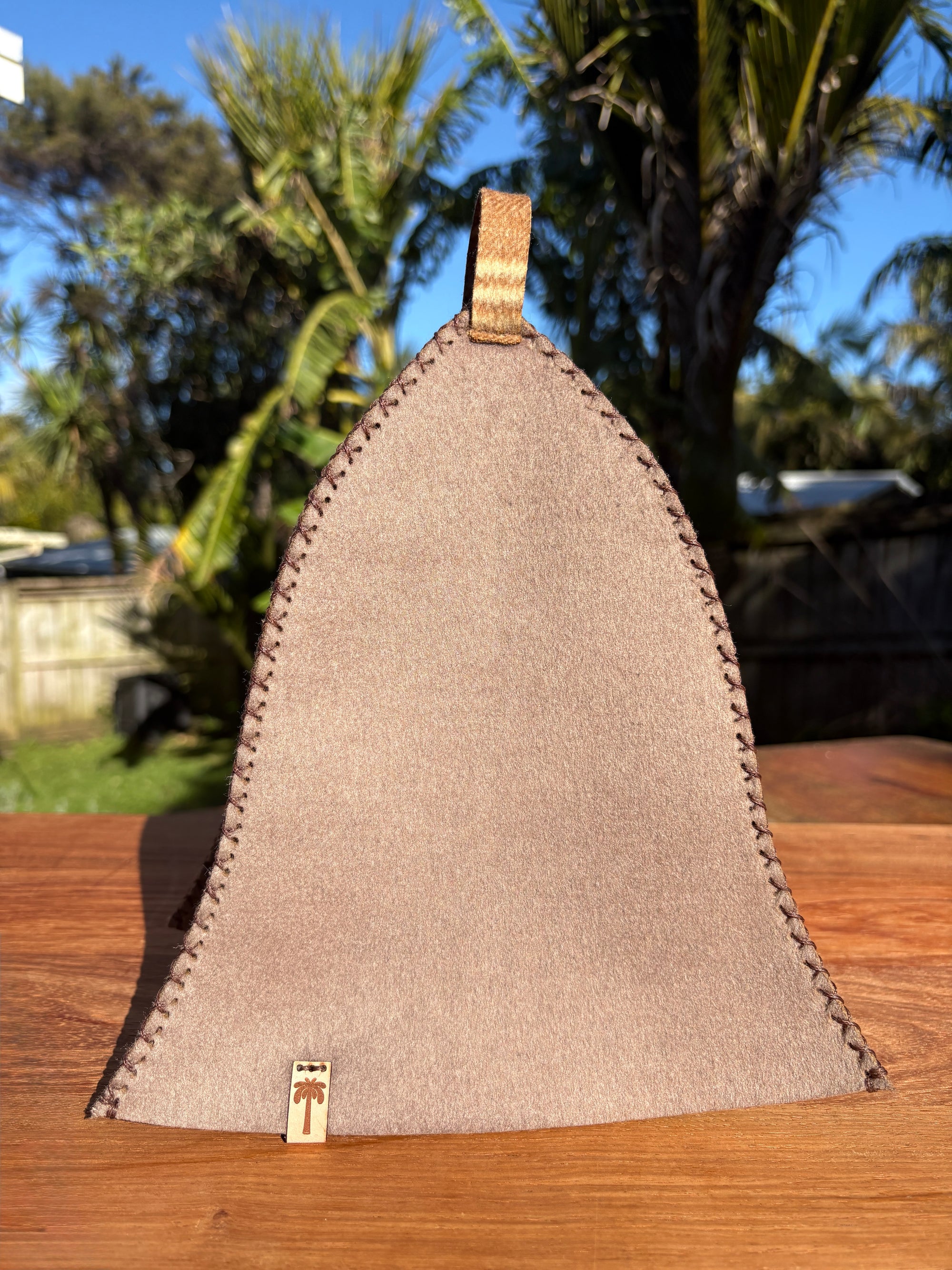 Sauna Hat -100% New Zealand Premium Wool - Coco