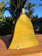 Sauna Hat- 100% New Zealand Premium Wool - Mustard