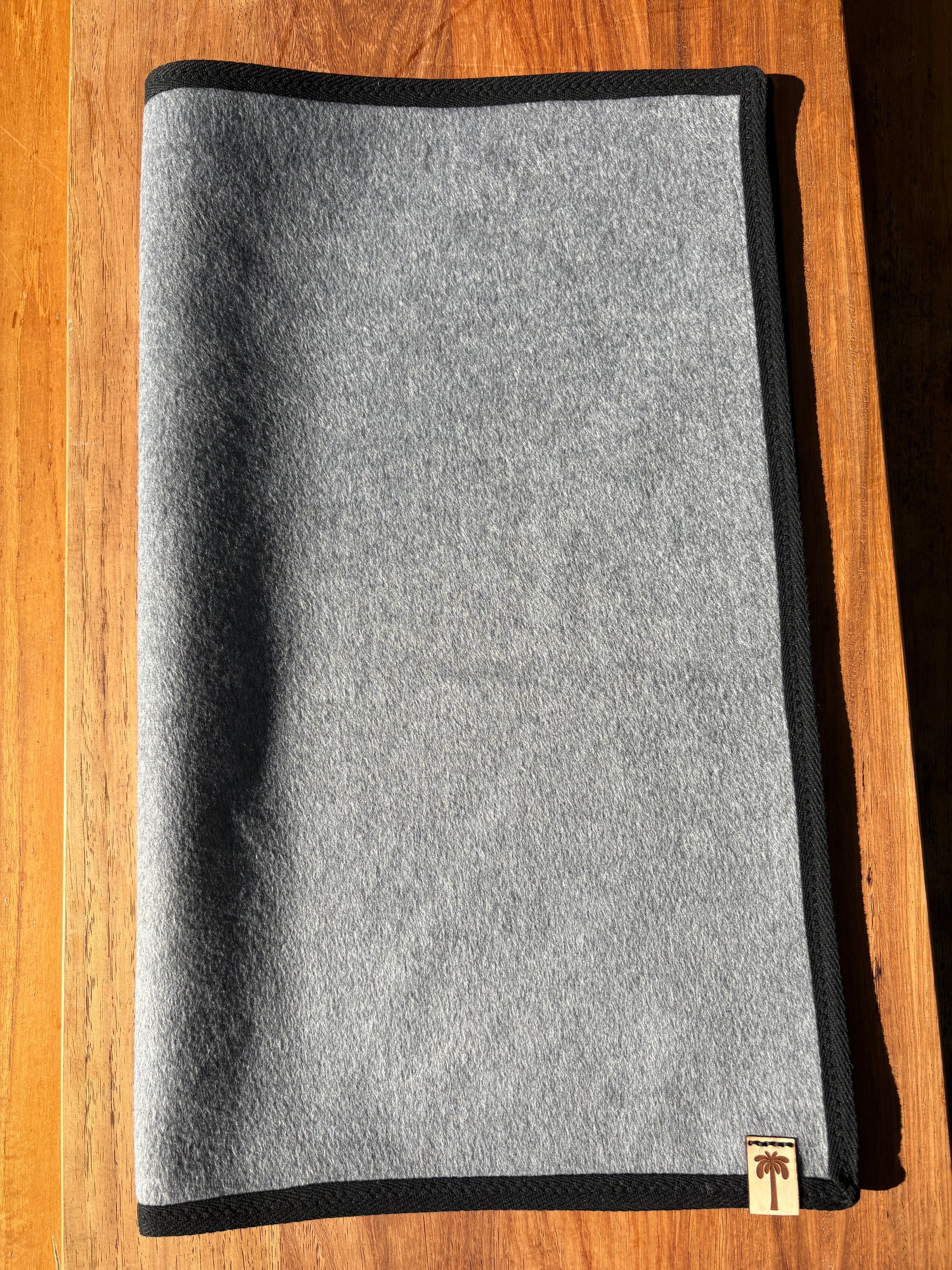 Sauna Mat NZ Wool- Premium - Gris