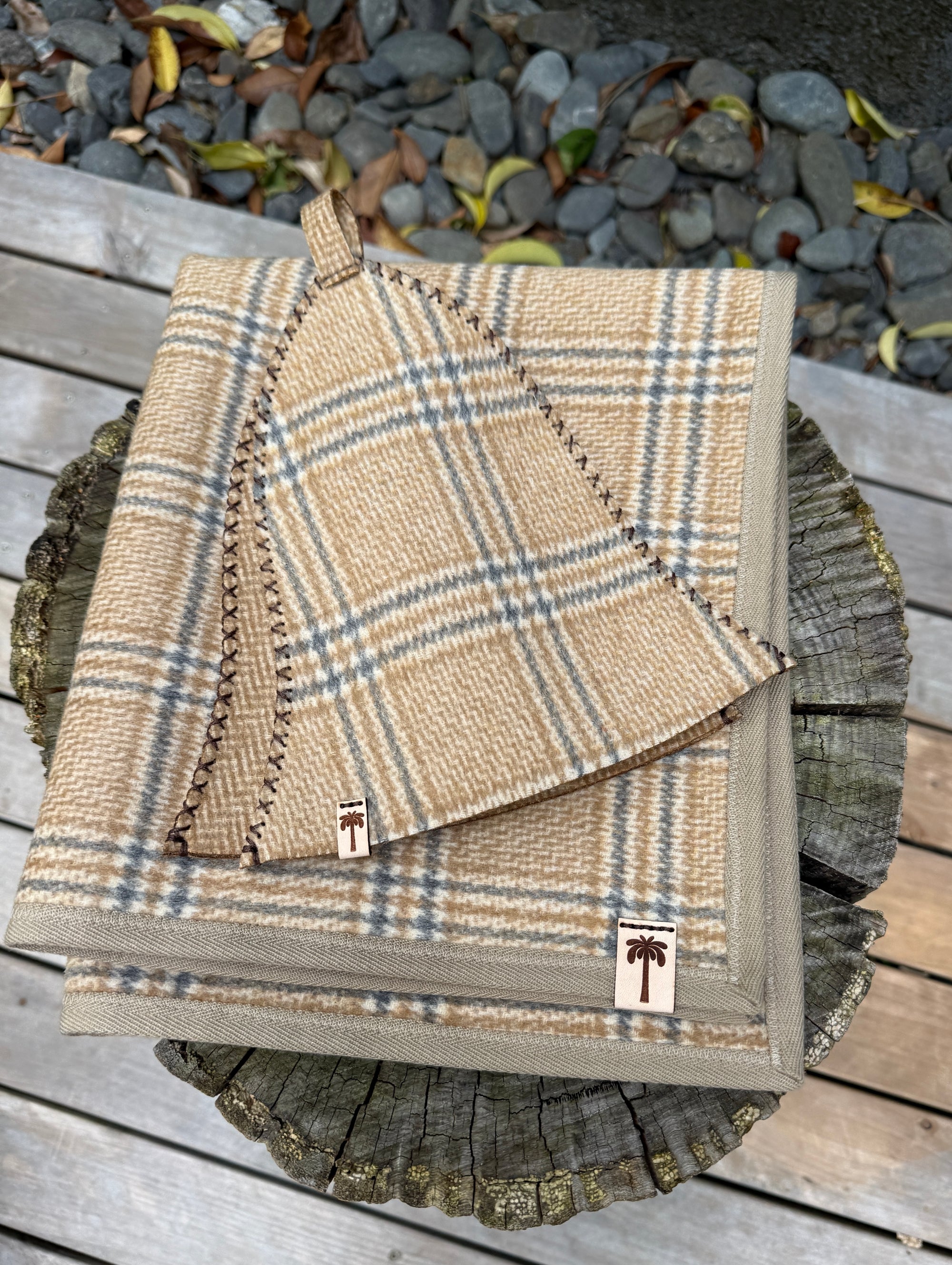 Sauna Hat & Mat - NZ Premium Wool