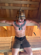 Sauna Hat & Mat - NZ Premium Wool