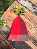 red sauna hat nz wool 