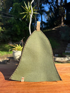 Sauna Hat - 100% New Zealand Premium Wool - Verde
