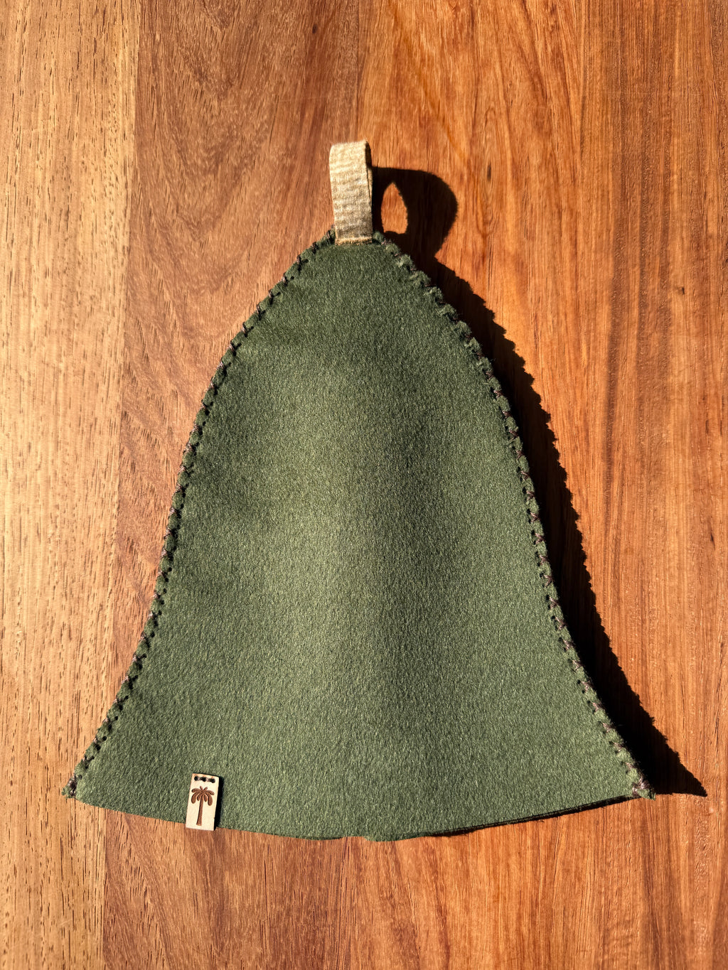 Sauna Hat - 100% New Zealand Premium Wool - Verde