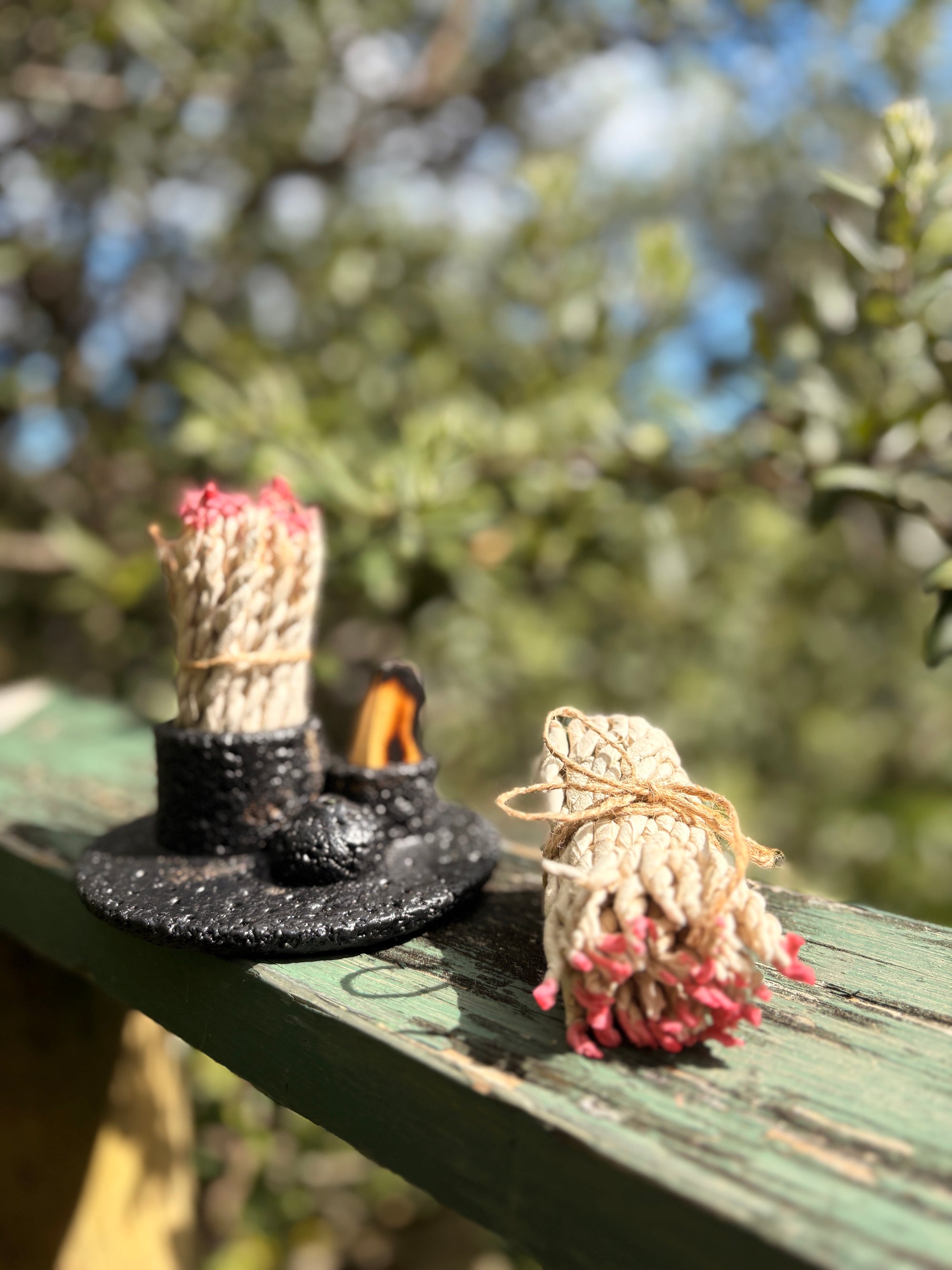 White Sage Rope Incense – Handcrafted in Nepal