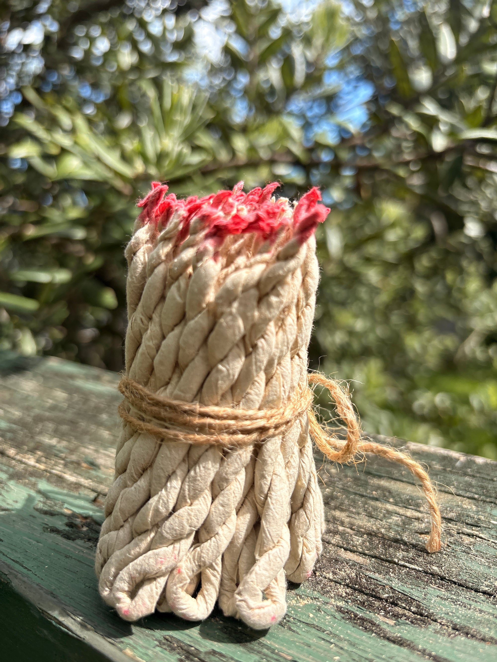 White Sage Rope Incense – Handcrafted in Nepal