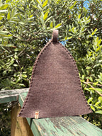 Sauna Hat  NZ Premium-Wool Handmade– Brown Coco