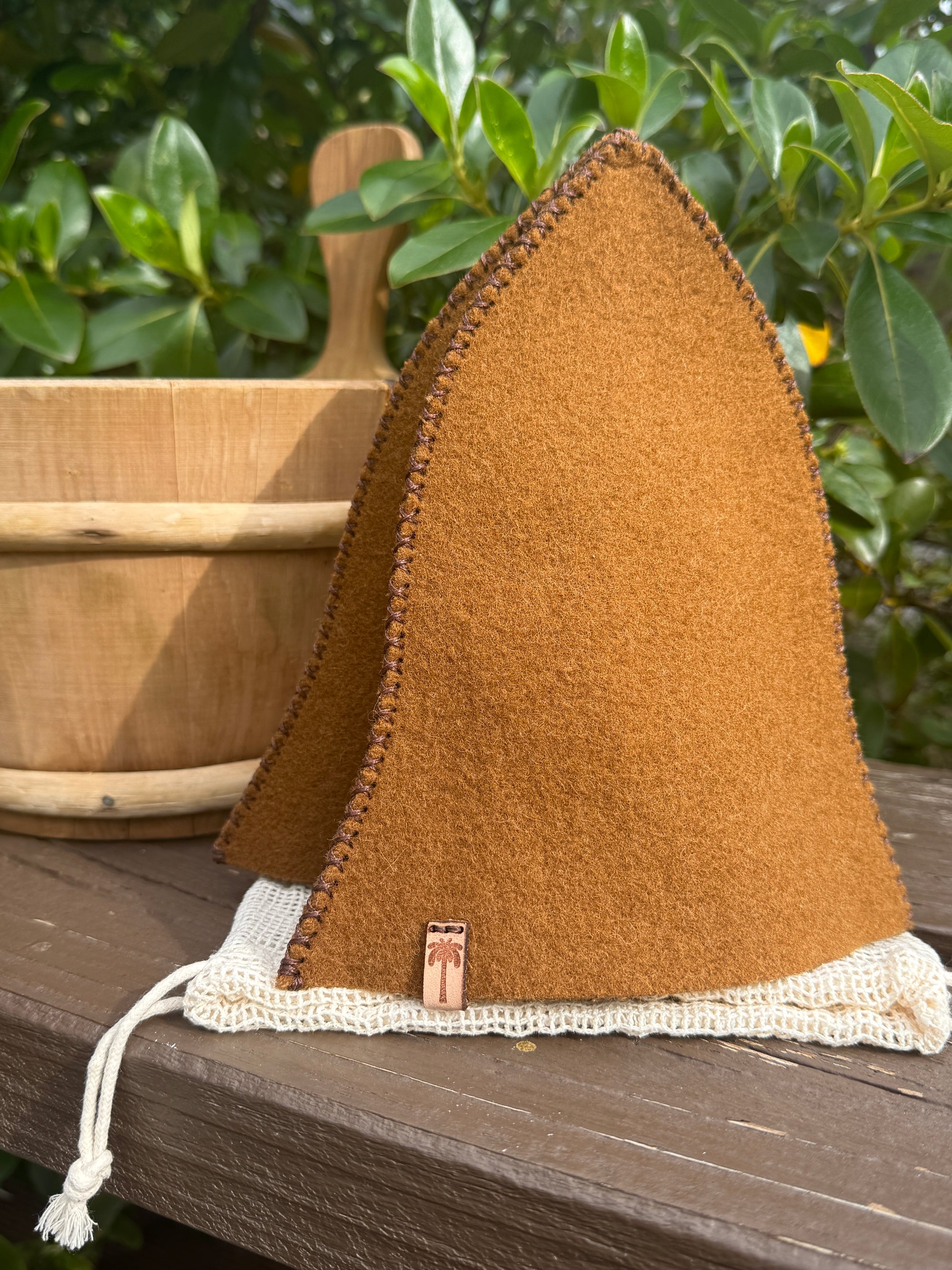 Sauna Hat – 100% NZ Wool, Handmade