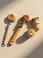 Eco Brush Set (4 pcs) Bamboo & Natural Fiber