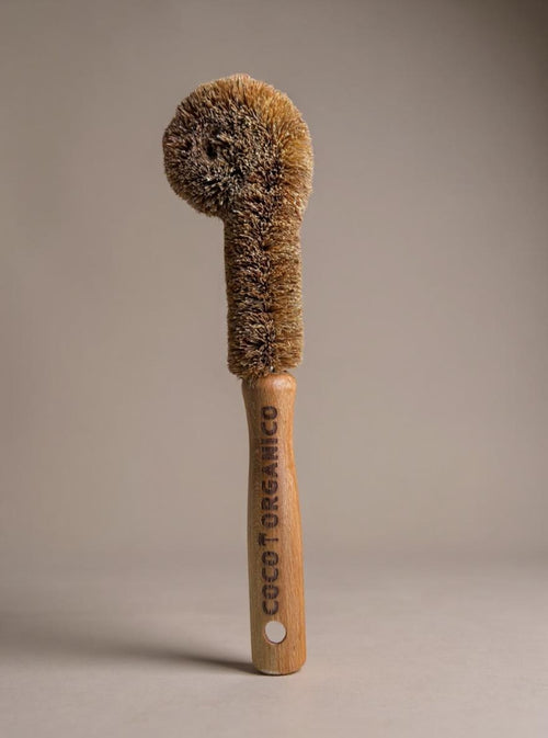 Bottle Brush – Coconut Fiber & Wooden Handle