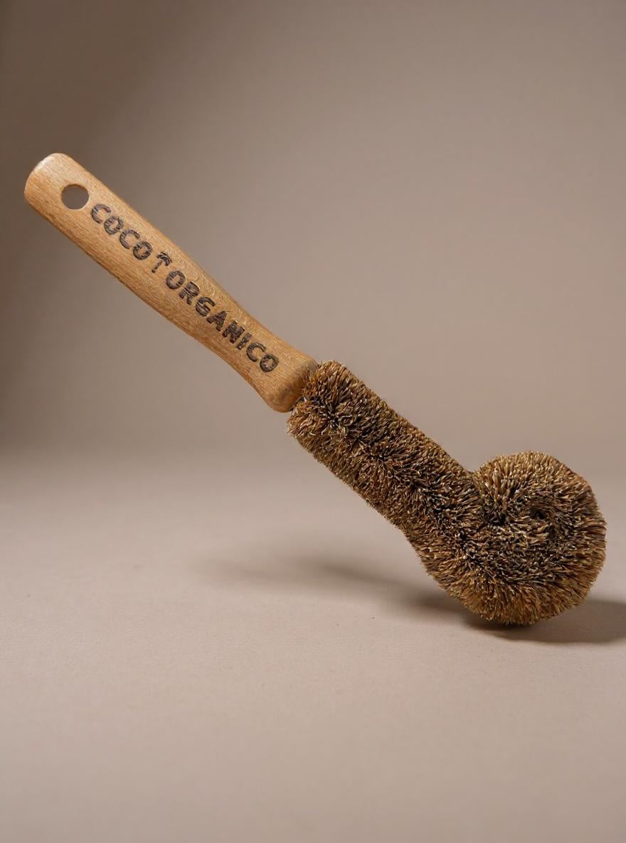 Bottle Brush – Coconut Fiber & Wooden Handle