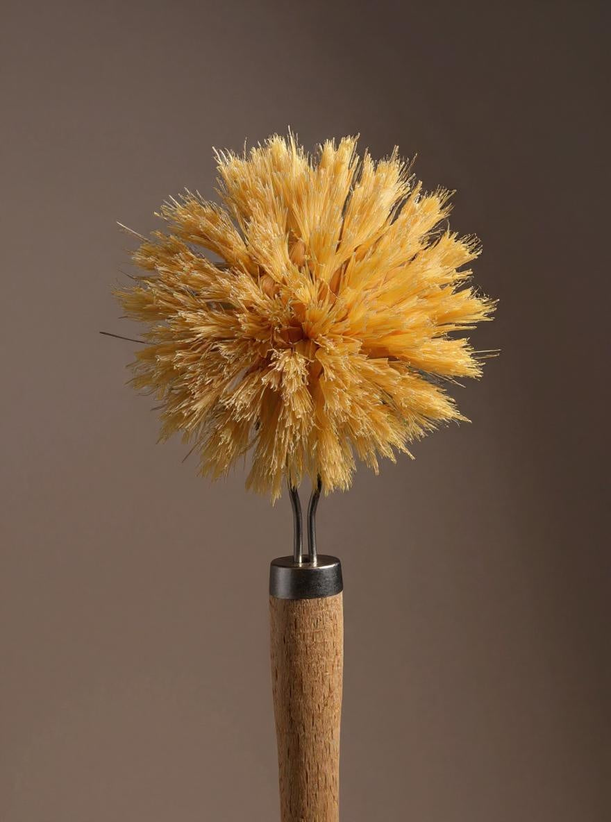 Eco Dish Brush – Natural Palm Fiber & Wood