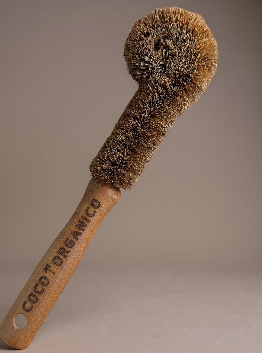 Bottle Brush – Coconut Fiber & Wooden Handle